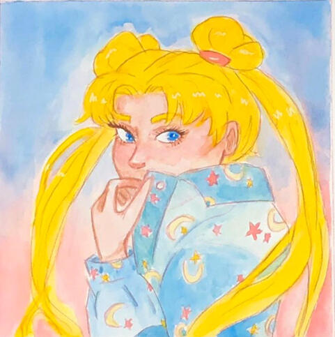 Sailor Moon Painting